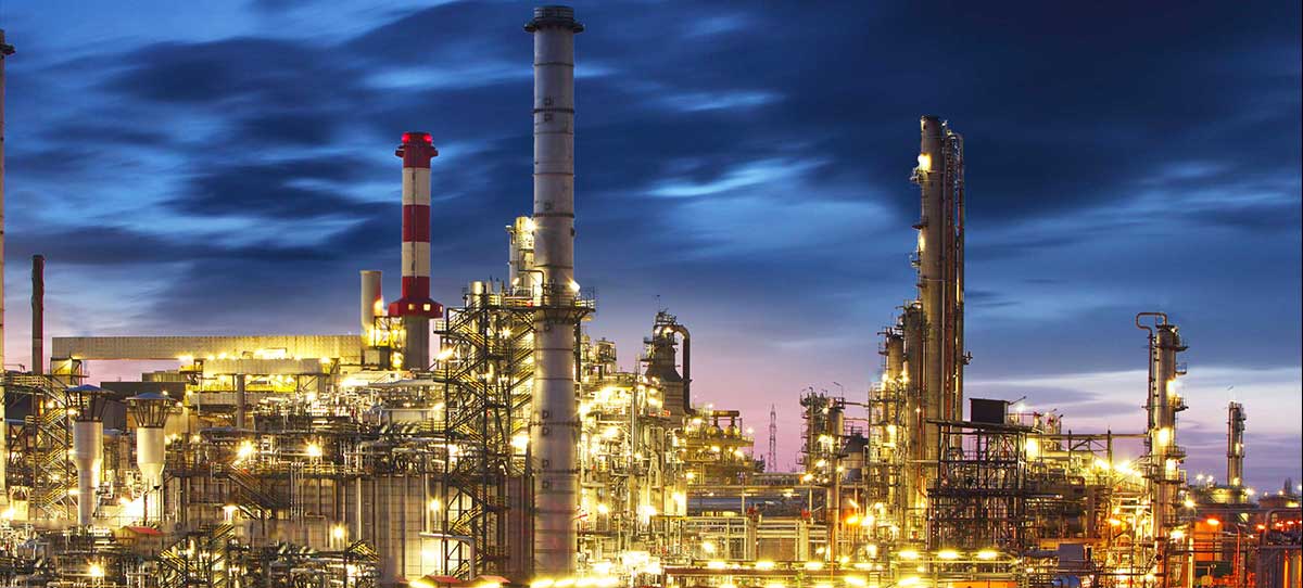 Industrial facility supported by Caltec instrumentation services